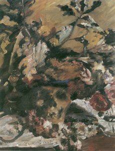 有橡木叶子的头骨 作者 洛维斯·科林斯（Lovis Corinth）